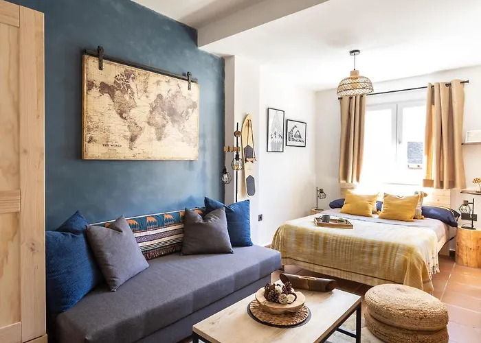 Acogedor Estudio En Parking Gratis Daire